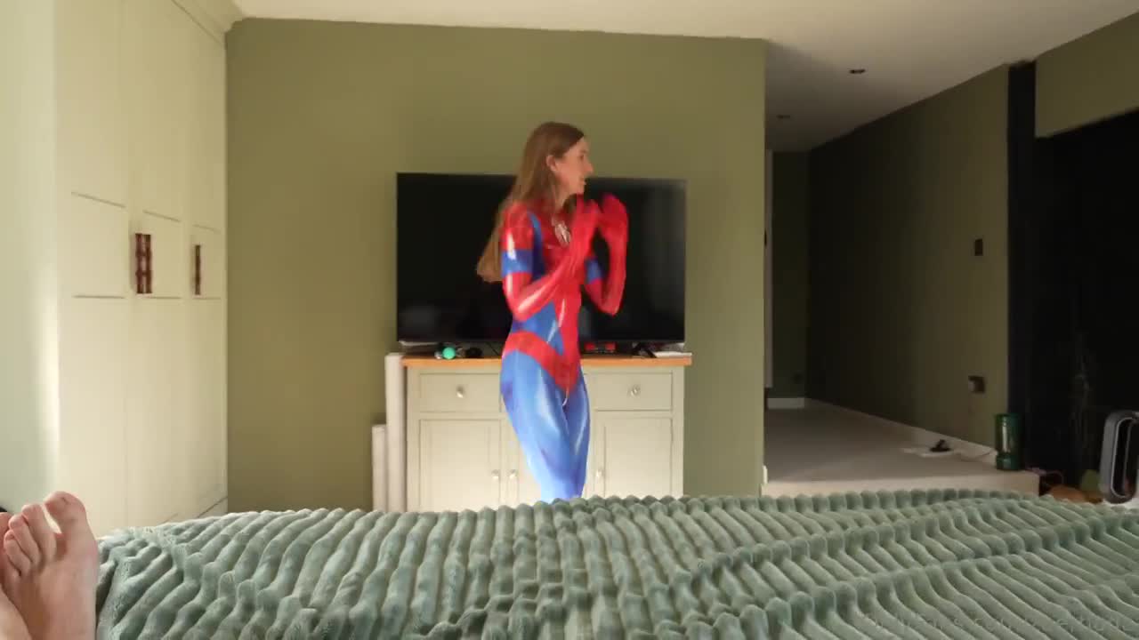 Zoe Rhode Spider Woman BG Sextape