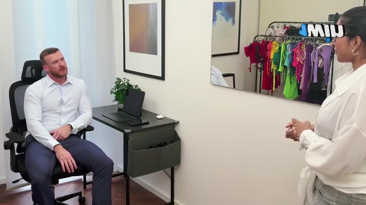 Yasmina Khan OnlyFans leaked Yasmina Khan My Boss Fucked Me And Creampied on HDthot