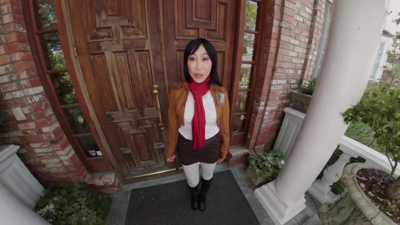 Nicole Doshi And Melody Marks Attack on Titan A Porn Parody VR to 2D