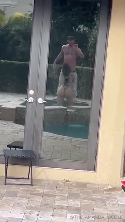Amanda Nicole Doggy Sextape With Pool Boy