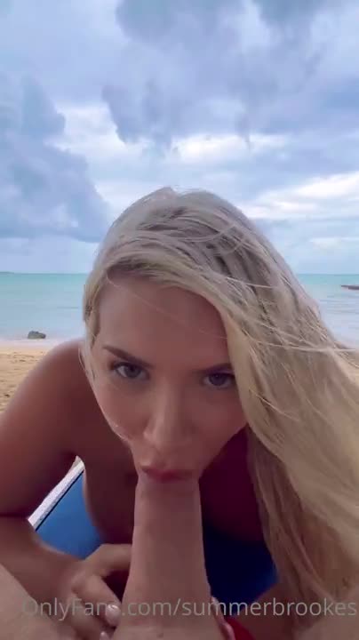 Summer Brookes – B/G Outdoor Creampie Sextape