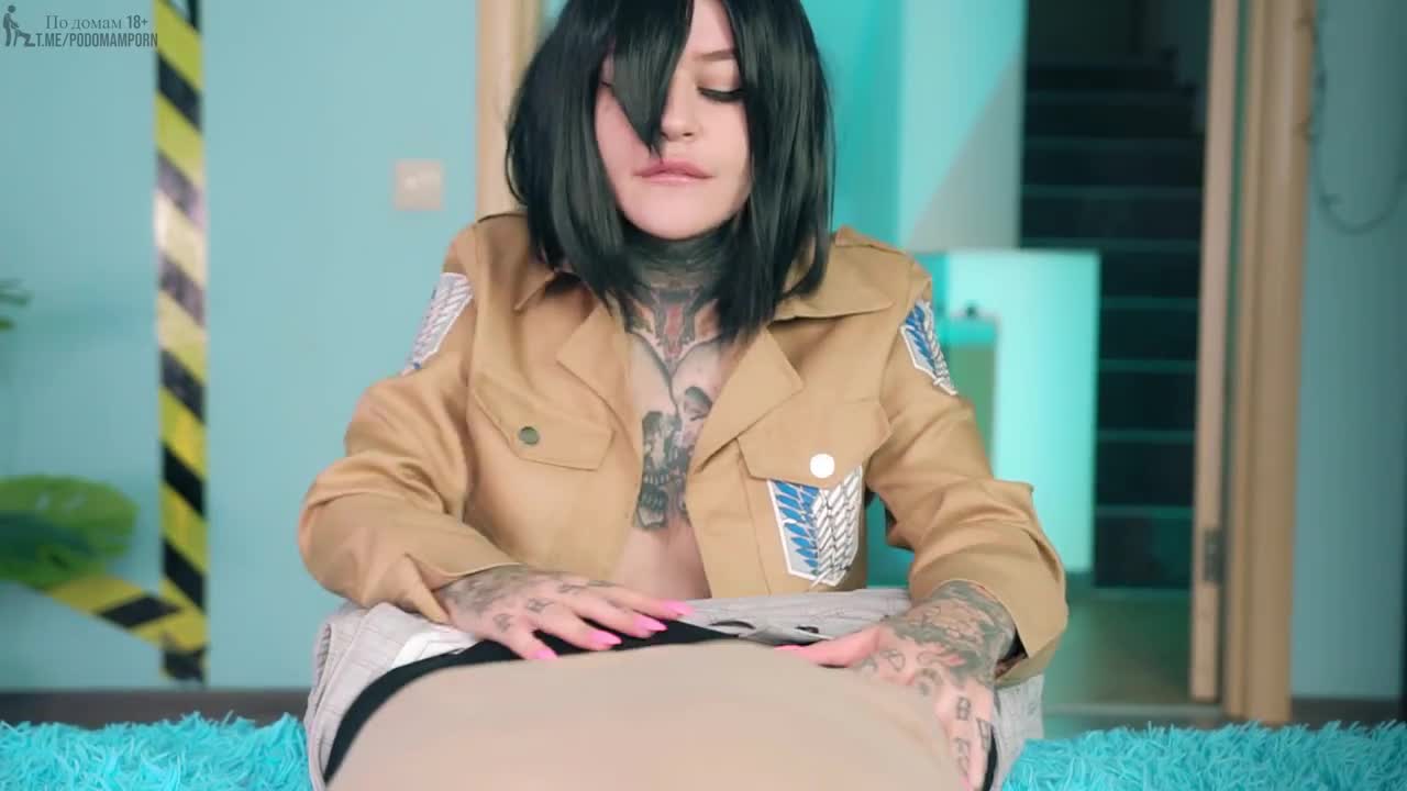 Anna Batman – Strip And POV Blowjob With Cum In Mouth