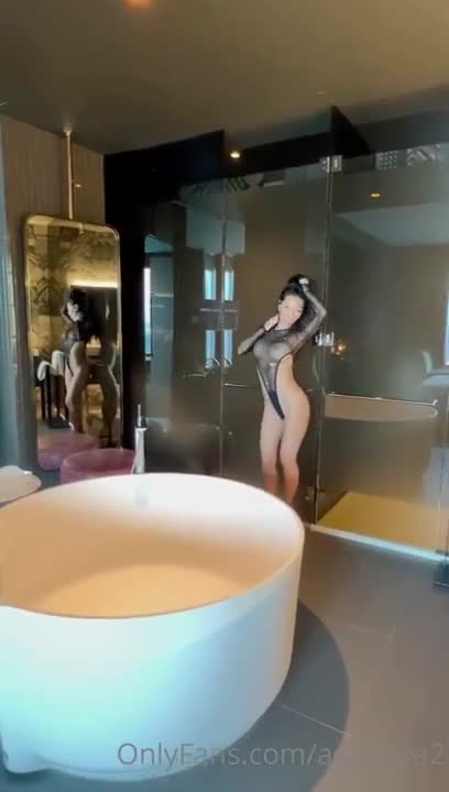 Asa Akira – Fishnets Creampie NEW PPV