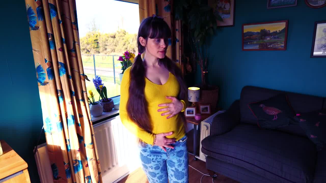 Sydney Harwin – Bunking With Your Horny Pregnant Sister