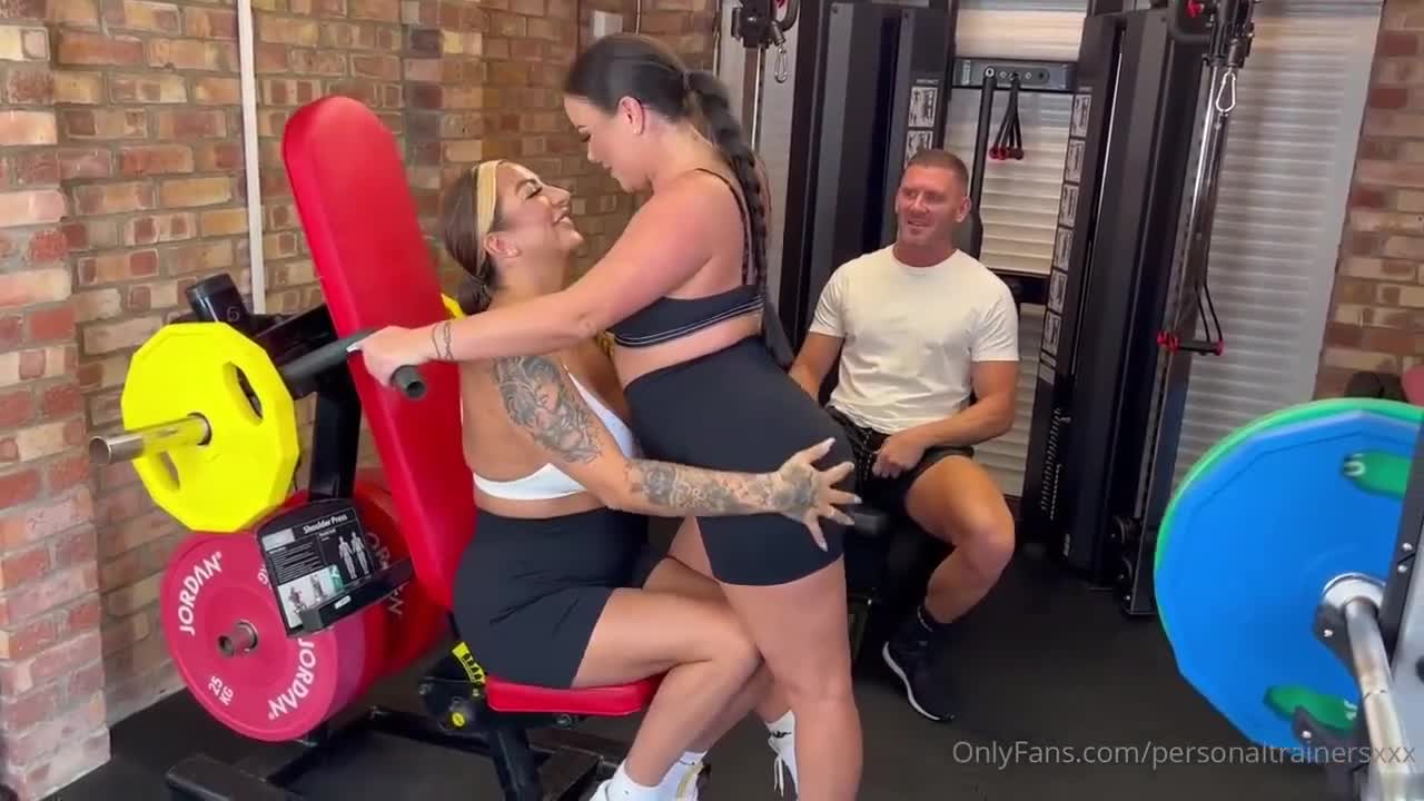 Amelia Sofia, Maddy Hunt And Summer Rose Personal Trainers FFFM Foursome