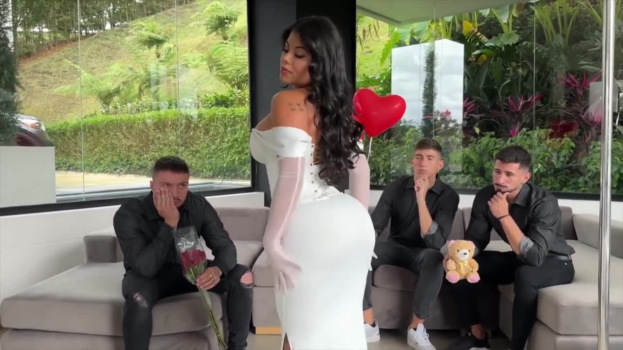 Steffy Moreno – Choose Valentines Date Between 3 Spanish Studs