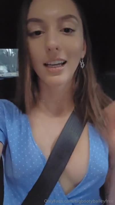 Big Booty Bailey – Lucky Uber Driver Cums In Me Twice