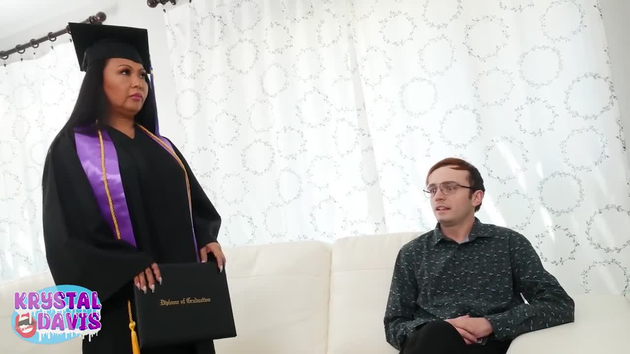 Krystal Davis – Stepson Gives Me His Ass On My Graduation Day