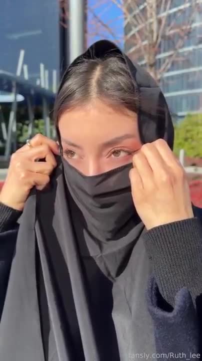 Ruth Lee Hijabi Babe’s Dirty Secret A Public Bathroom Adventure