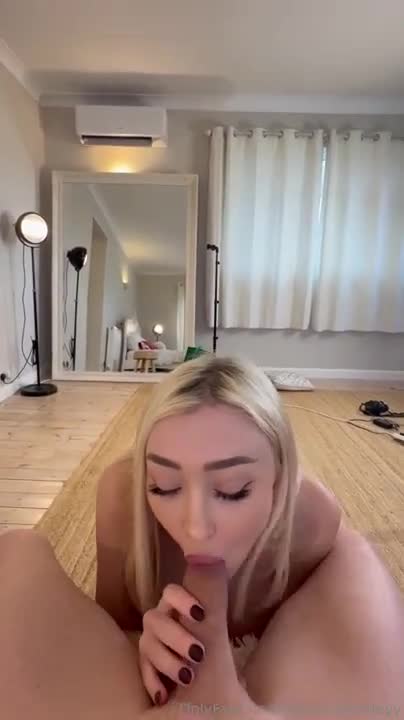 Frances Bentley Blonde Slut Titty Fuck POV Sex Tape