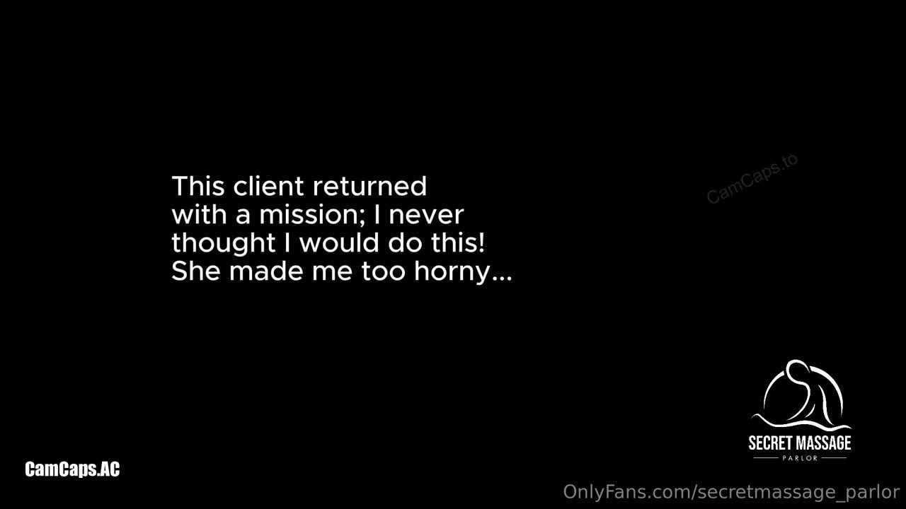 Secret Massage Parlor – Girl Came Back With So Many Surprises