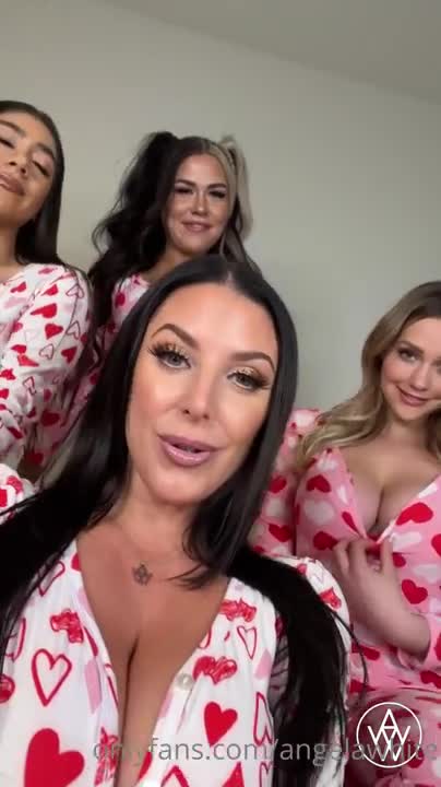 Angela White, Violet Myers And Mia Malkova – 4 Way Big Tits JOI