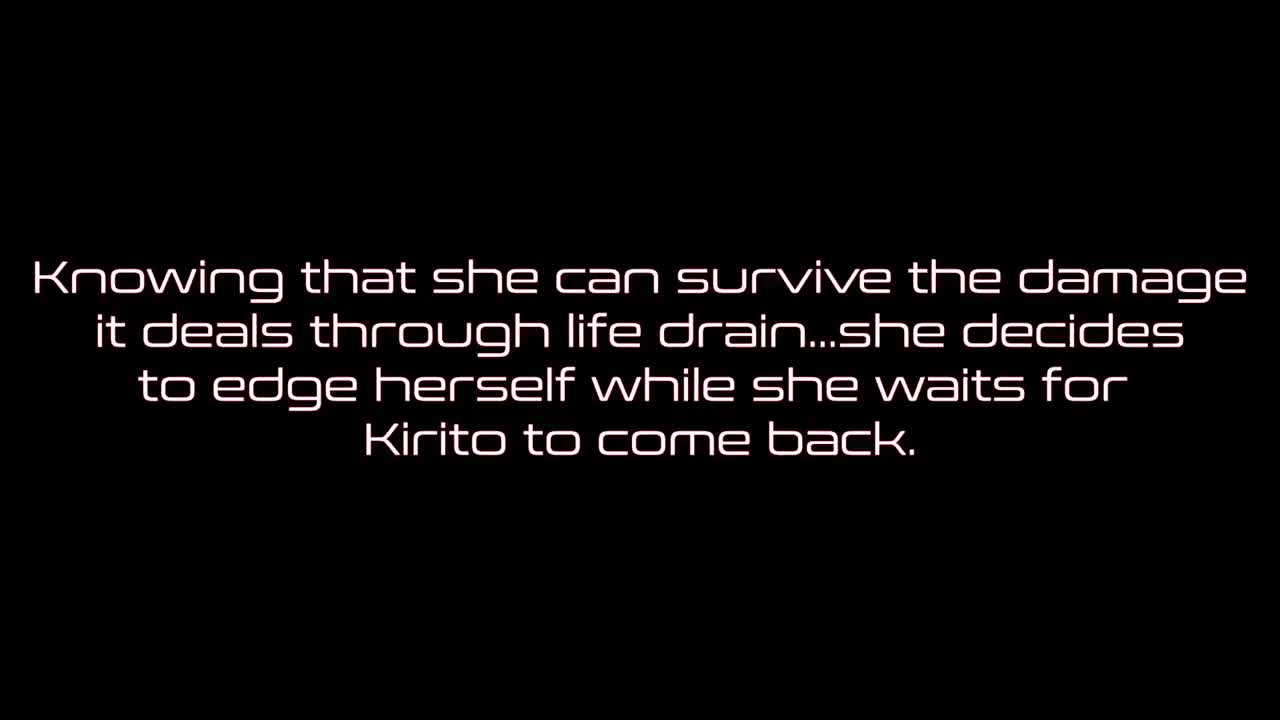 Lana Rain – Sexually Frustrated Asuna Uses A Tentacle Monster To Cum