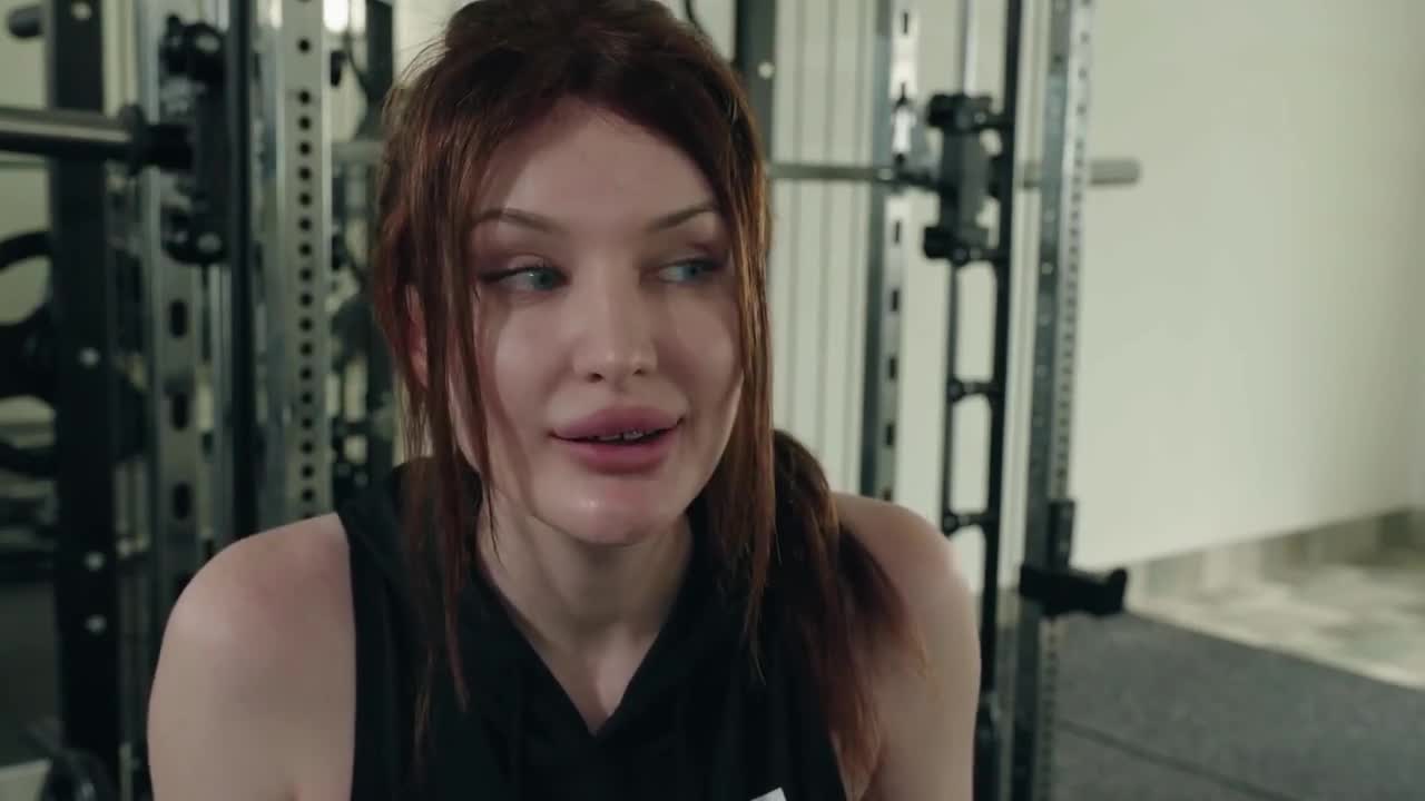 Amber Hallibell – Destroying Sweaty Fitness Babes Holes After Workout