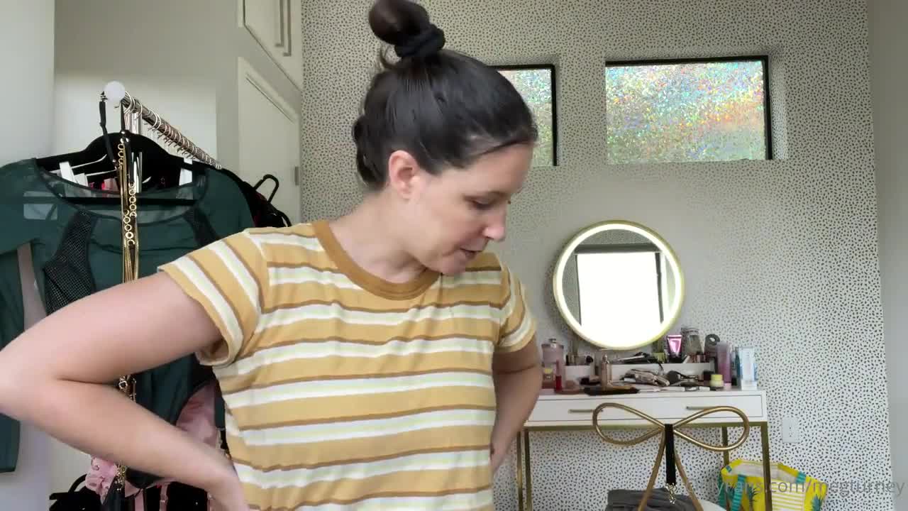 Meg Turney Vintage Lingerie Try On Video Leaked