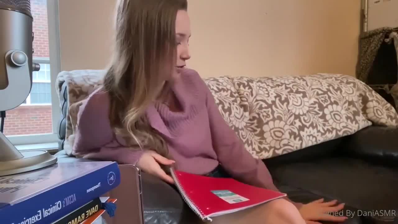 Dani ASMR Dirty Professor Roleplay Video Leaked