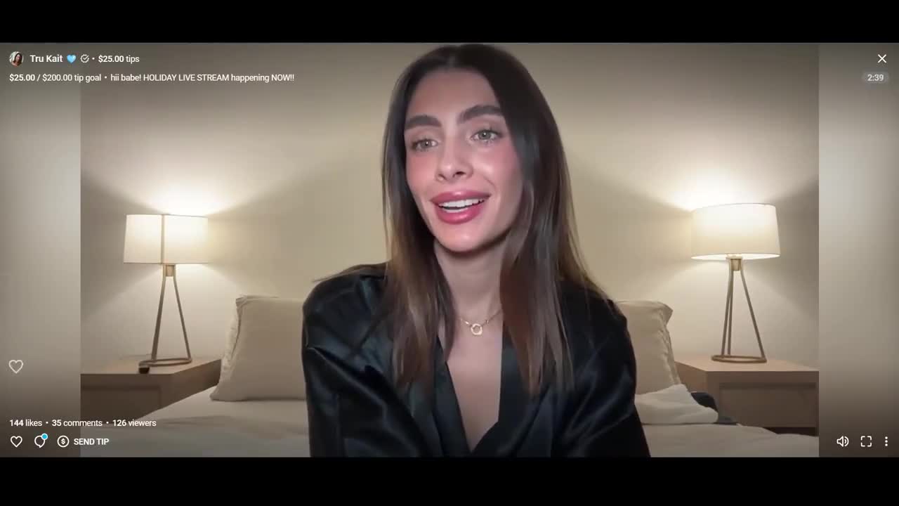Tru Kait Trying Anal Live