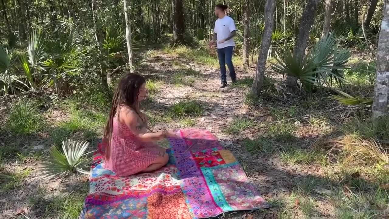 Indica Flower OnlyFans leaked Indica Flower Outdoor Sex Tape on HDthot