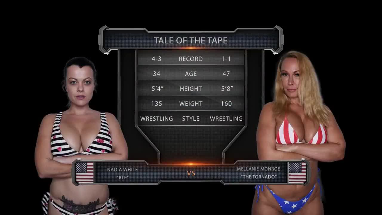 Mellani Monroe vs Nadia White Fight For Orgasm