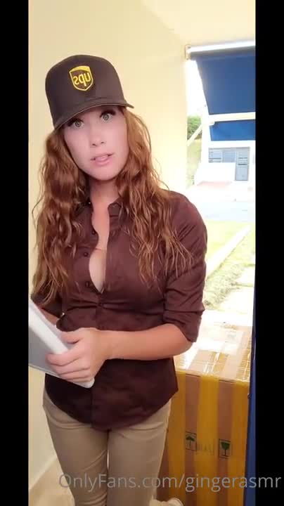 Ginger ASMR Delivery Girl Video Leaked