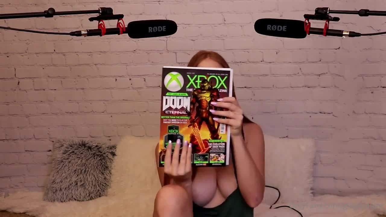 Ginger ASMR Distracted Reading With My Cowgirl Video Leaked