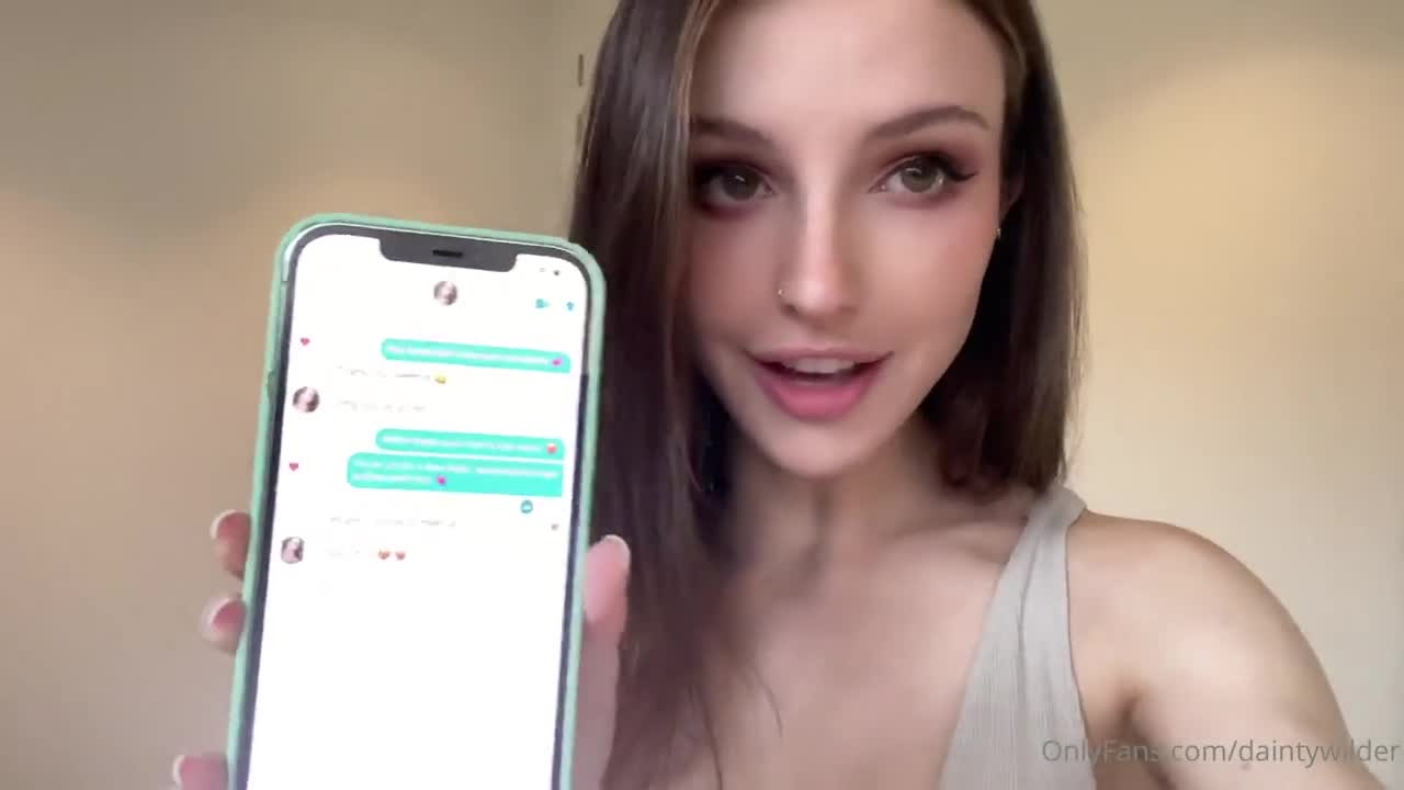 Dainty Wilder Tinder Date With Lena The Plug Video Leaked