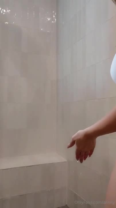 Alinity Shower See Through Clothes Video Leaked