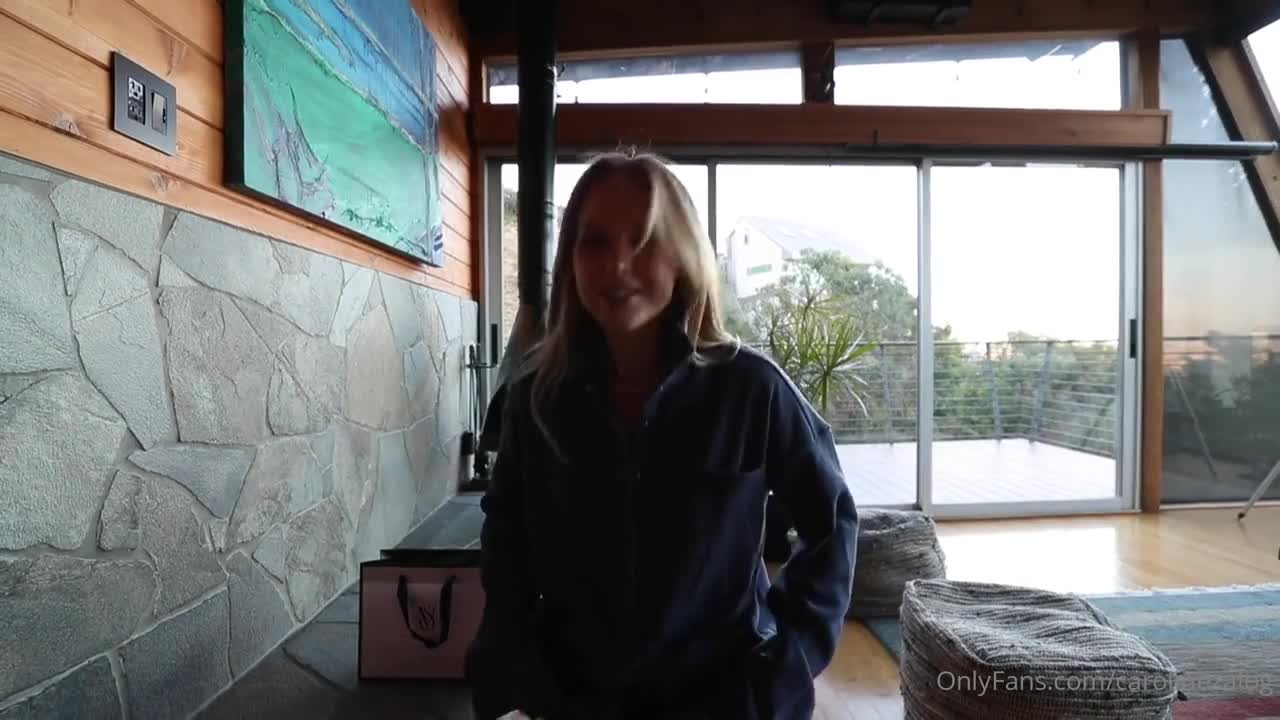 Caroline Zalog Sexy Underwear Try On Video Leaked