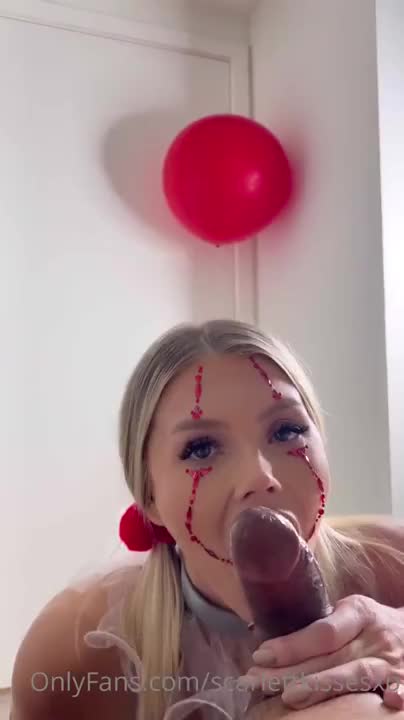 ScarlettKissesXO Pennywise Sextape Video Leaked