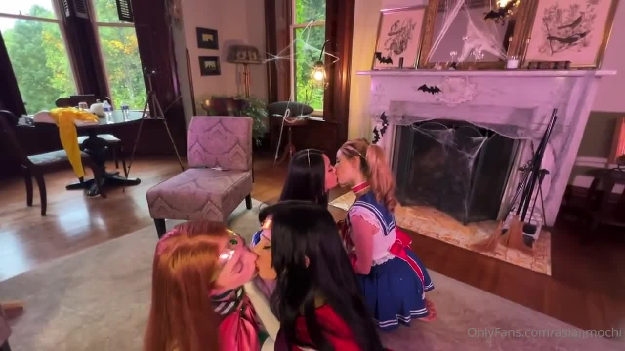 AsianMochi Cosplay Orgy Porn Video Leaked