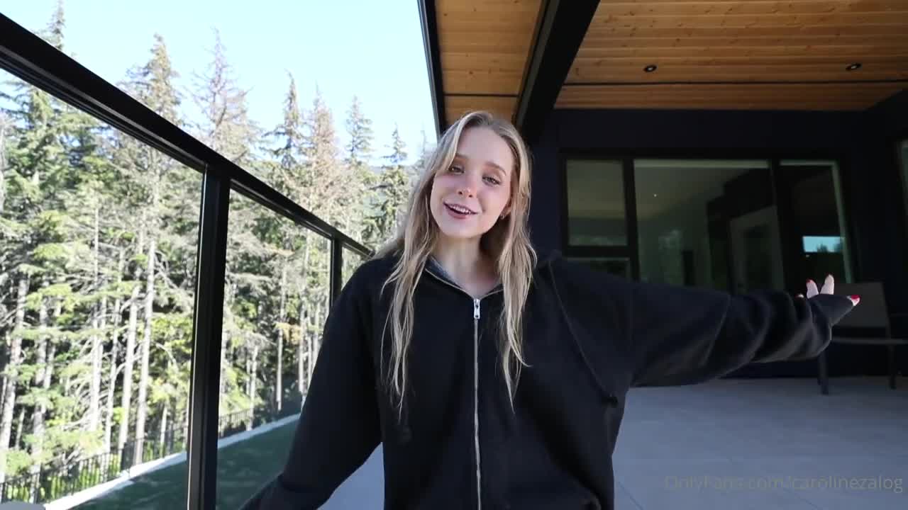 Caroline Zalog Bikini Try On Haul Video Leaked
