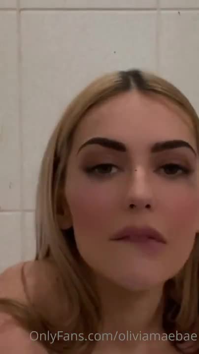 Olivia Mae Shower Deepthroat BJ Facial Video Leaked