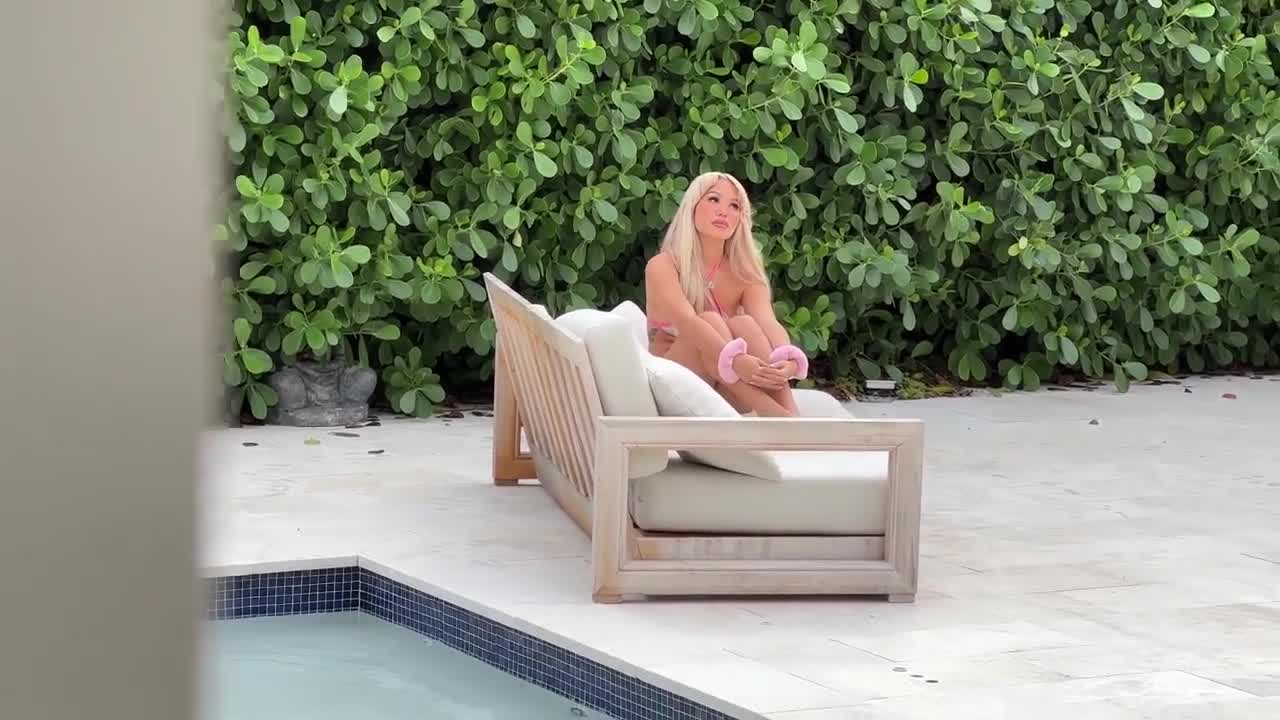 Luna Luxe OnlyFans leaked Luna Luxe Cute Neighbor Fucks JMac By The Pool on HDthot