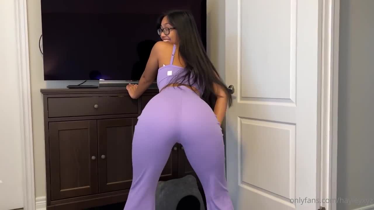 Hayleyxyz Purple Outfit Sex Tape Video Leaked