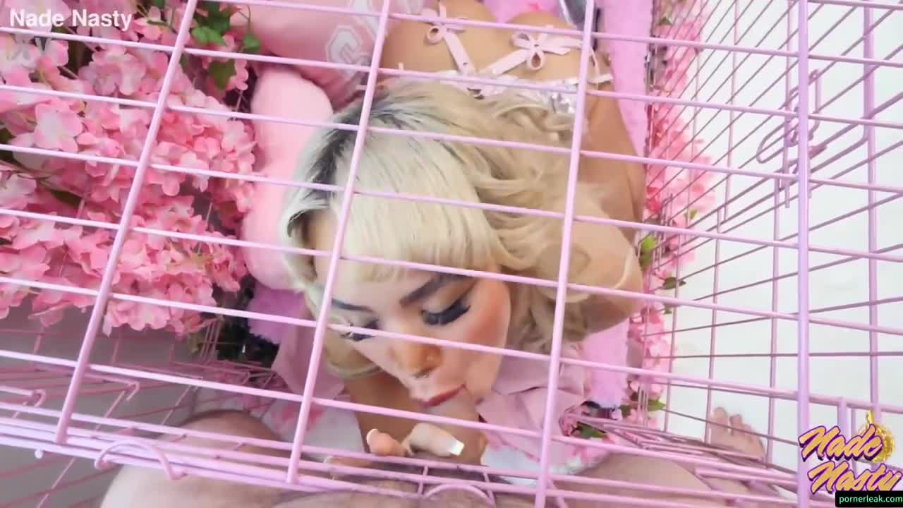 Luna Luxe Obedient Whore Gags & Bounces On Cock & Drinks Piss For First Time With Nade Nasty
