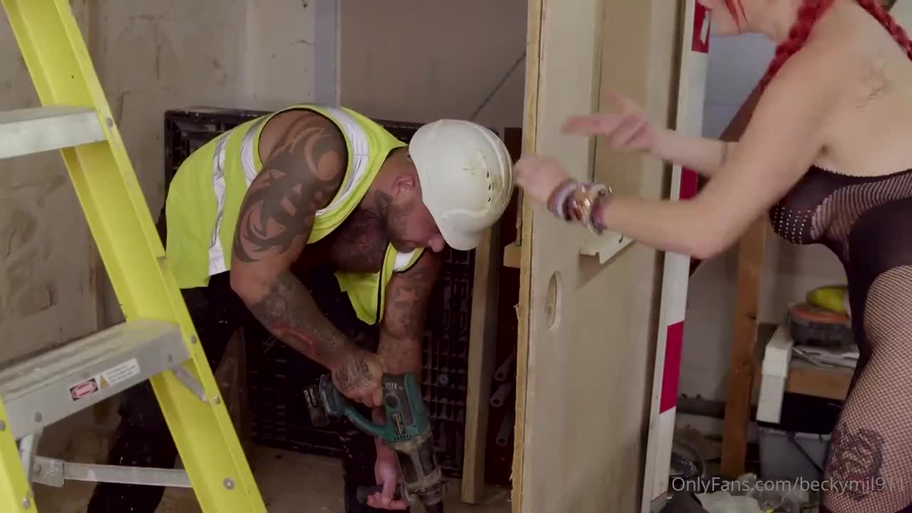 Rebecca Goodwin Drilled By The Construction Worker