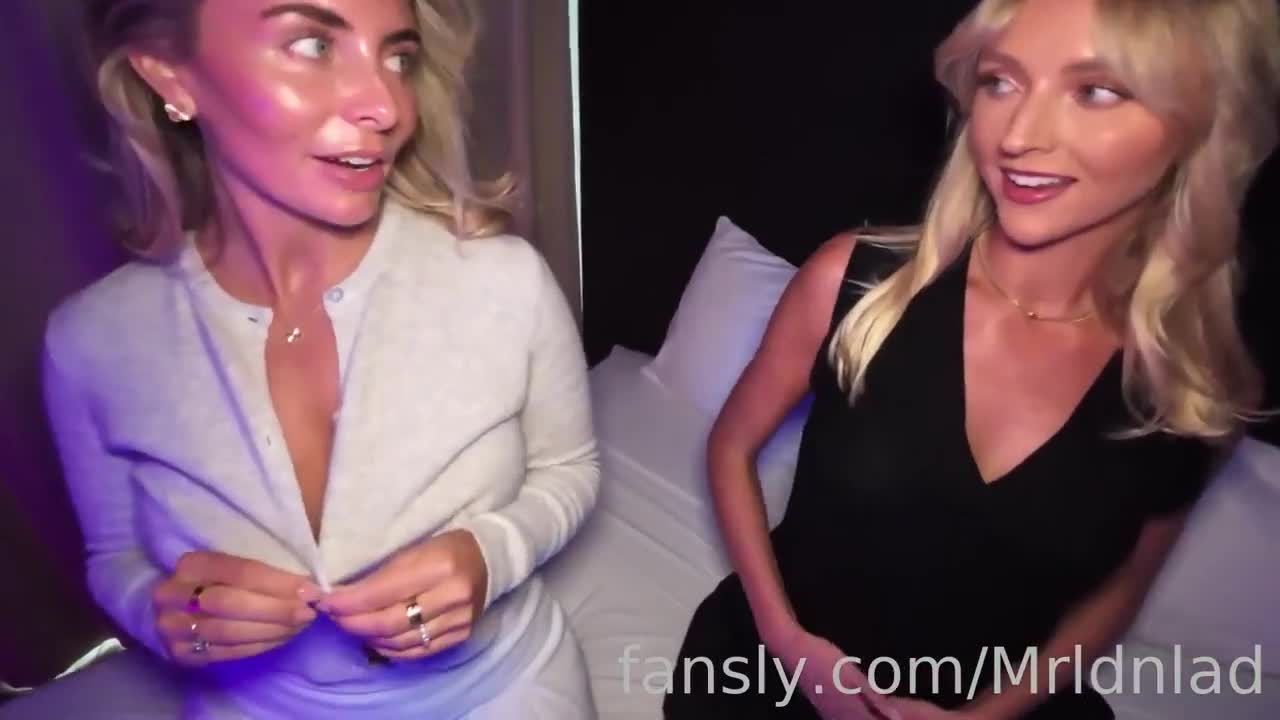 Hot Threesome Leaked With Blonde Babes Annie Kate and Bonnie Blue
