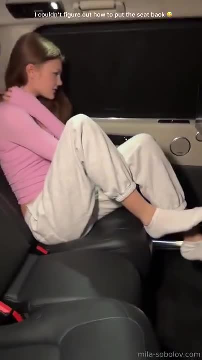 Mila Sobolov – Car Sex Parking Lot OnlyFans Video Leaked