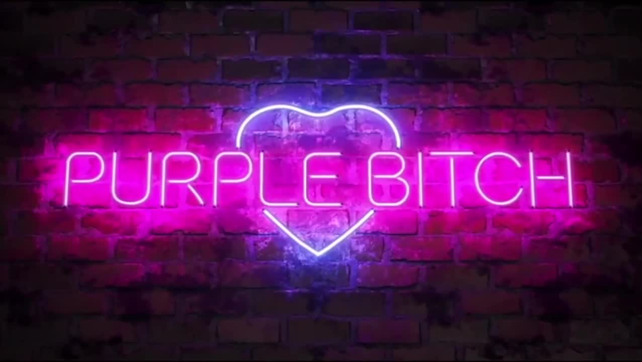 Purple Bitch – Double Anal With Annelitt