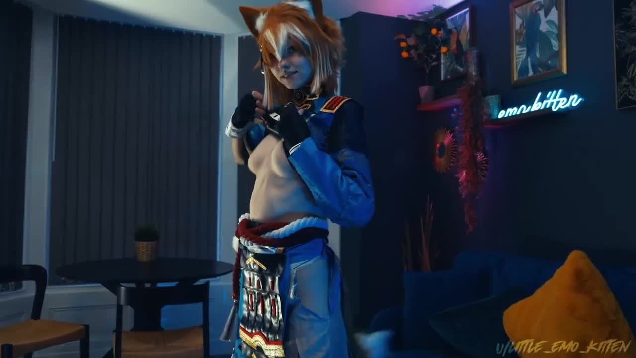 Little Emo Kitten – Gorou From Genshin Impact Cosplay