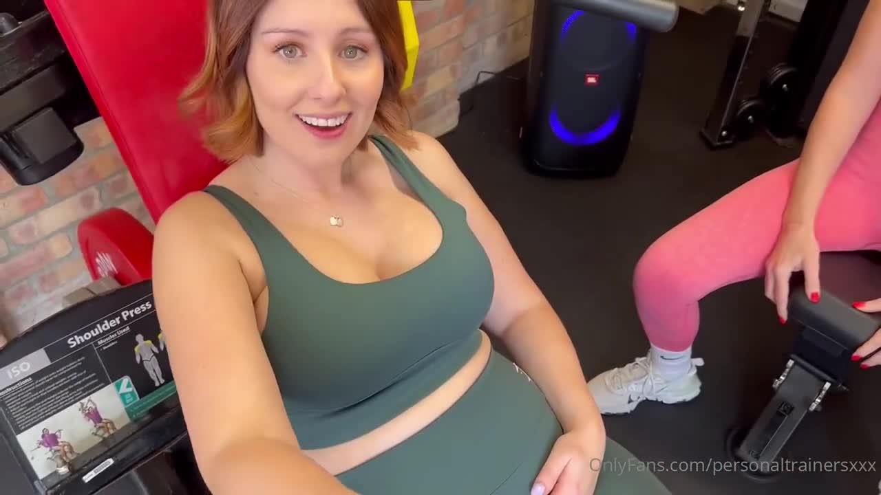 Erin Moore Pregnant BGG Threesome In The Gym