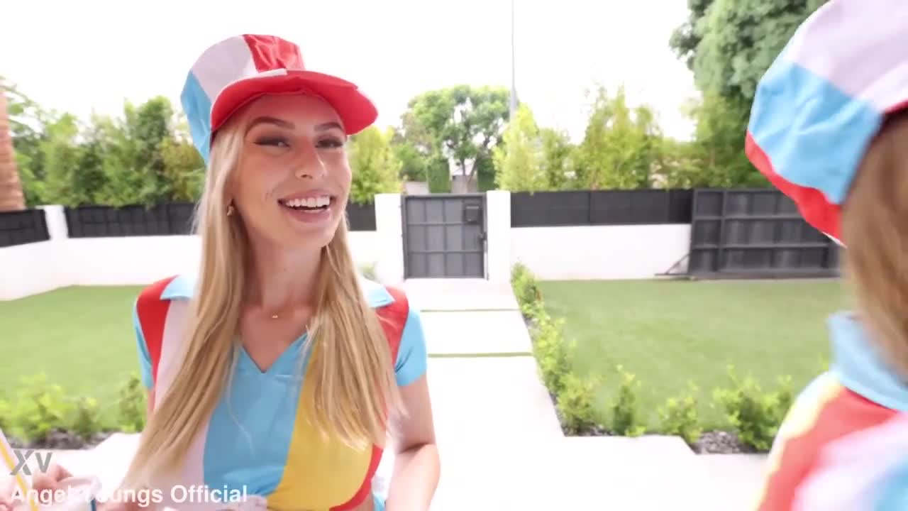 Angel Youngs OnlyFans leaked Angel Youngs & Kay Lovely Hot Girls On A Dick Delivery And Fuck With John Legendary on HDthot