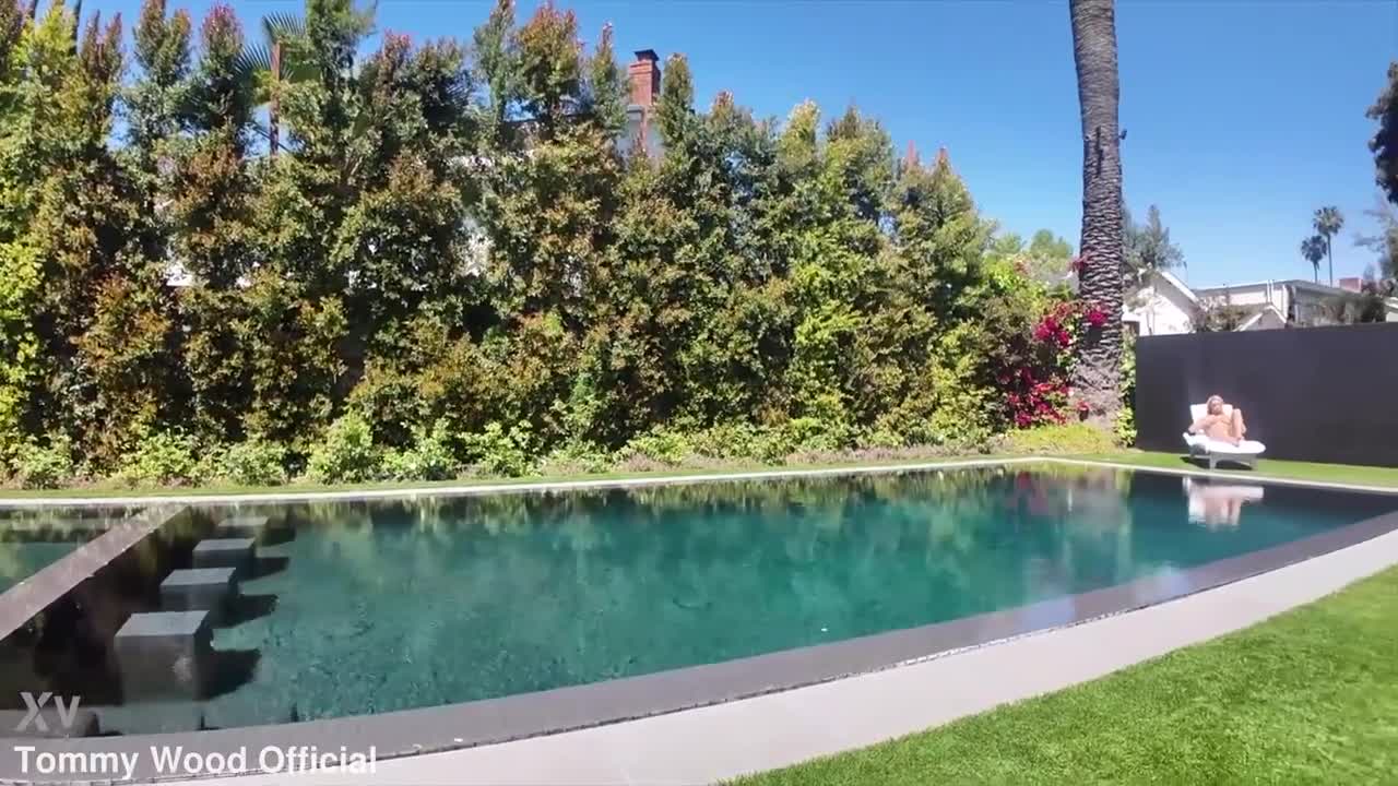 Denise Anders Fit Blonde Milf With Giants Tits Fucked By The Pool With Tommy Woods