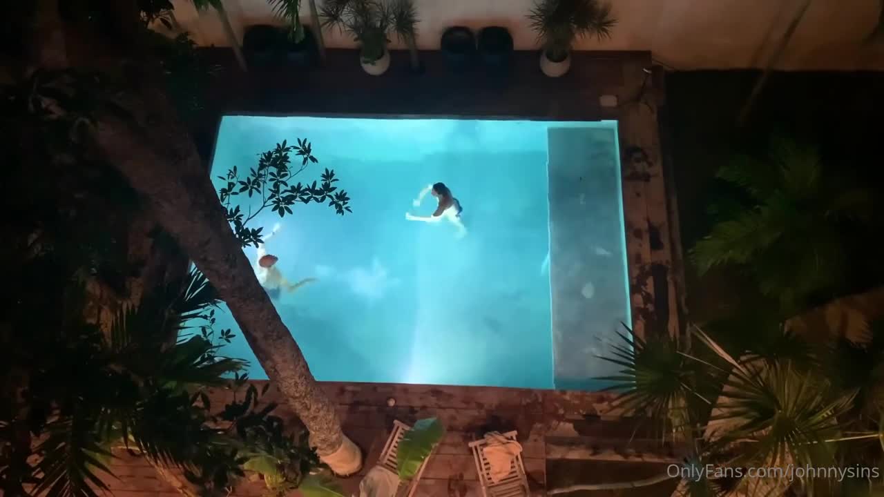 Violet Starr OnlyFans leaked Violet Starr Pool Fuck And Midnight Booty Call on HDthot