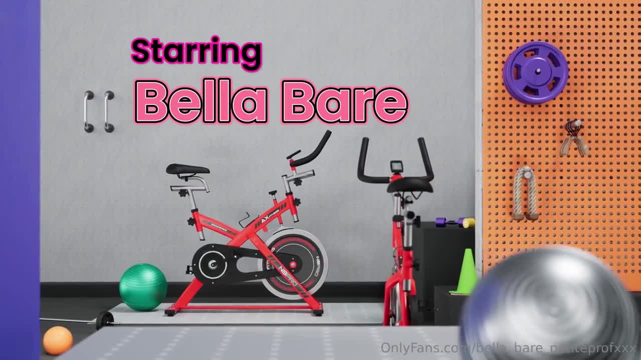 Bella Bare OnlyFans leaked Bella Bare Special Personal Training Session on HDthot