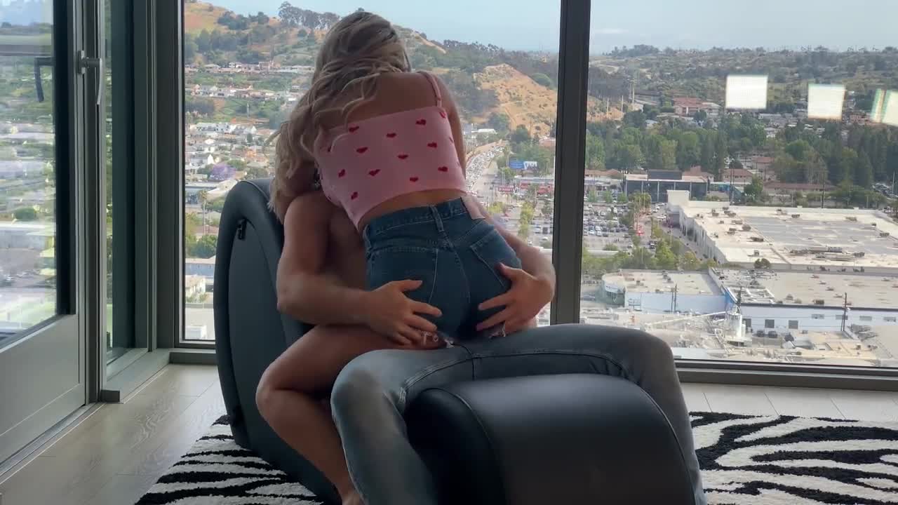 Nicole Doshi & Ember Snow Sex Chair Asian Threesome