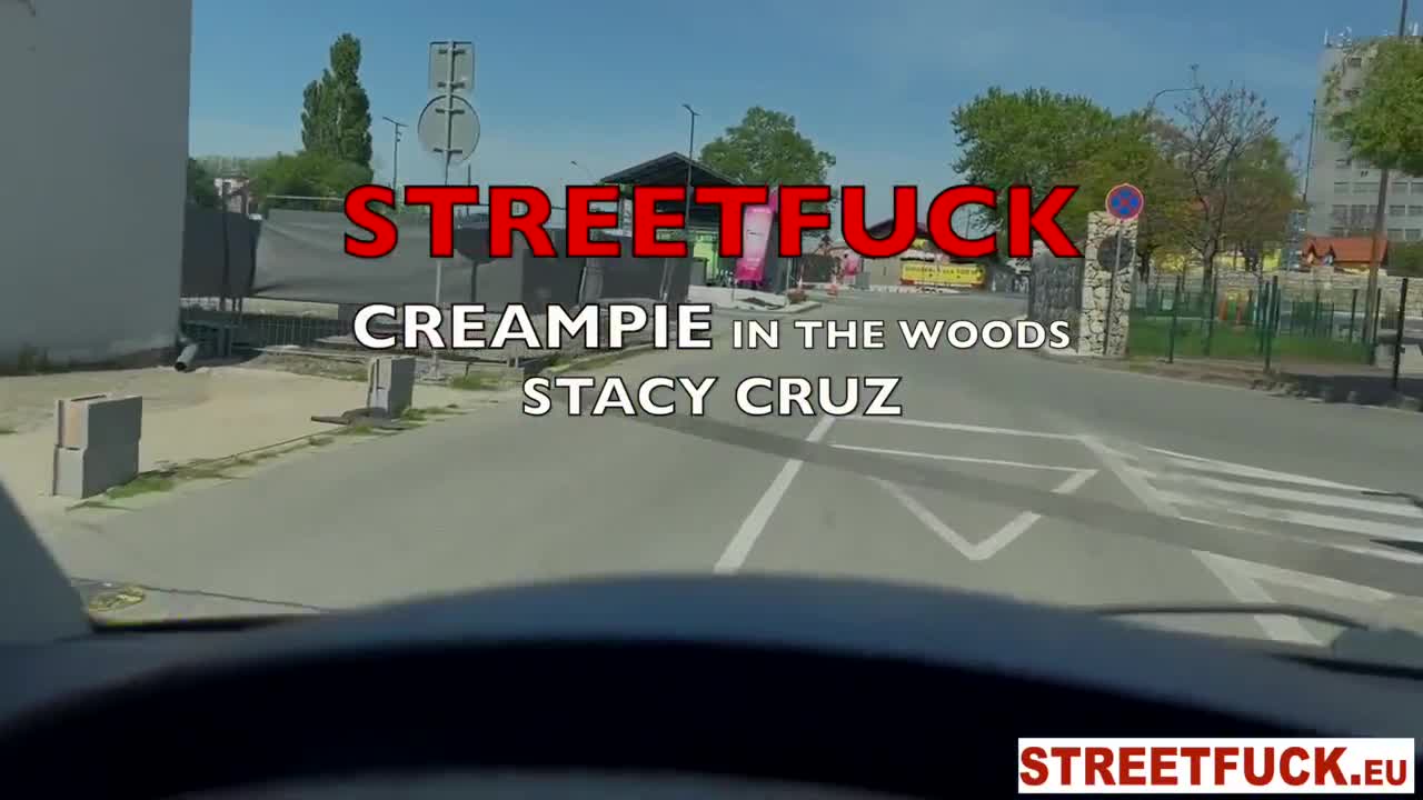 Stacy Cruz Street Fuck Creampie In The Woods