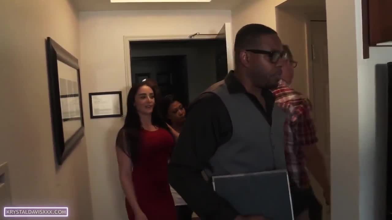 Krystal Davis Friends Have a 4some