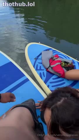 Veronica Perasso (37) Quick Blowjob On Lake
