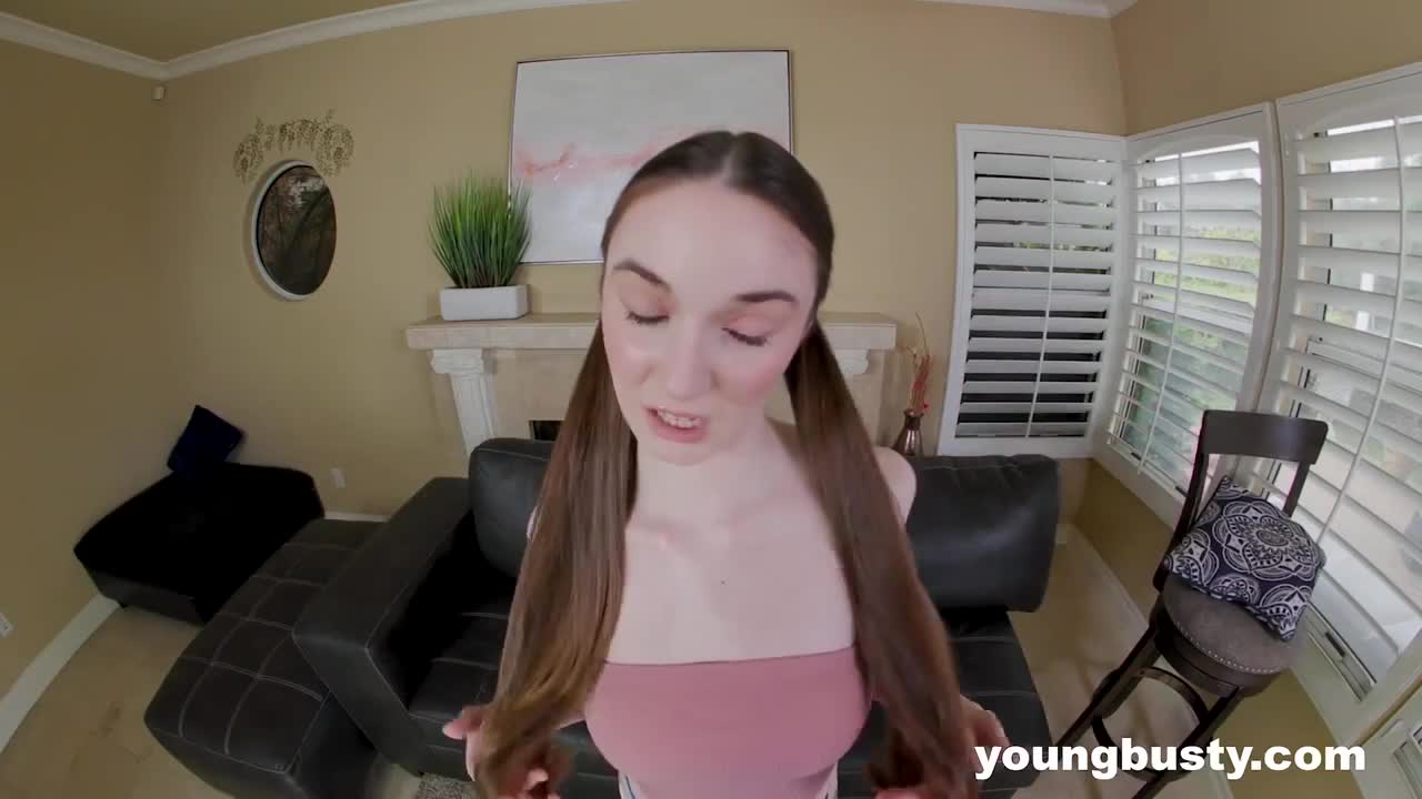 Hazel Moore Naughty POV Busty Stepdaughter Teases Pleasures Stepdad